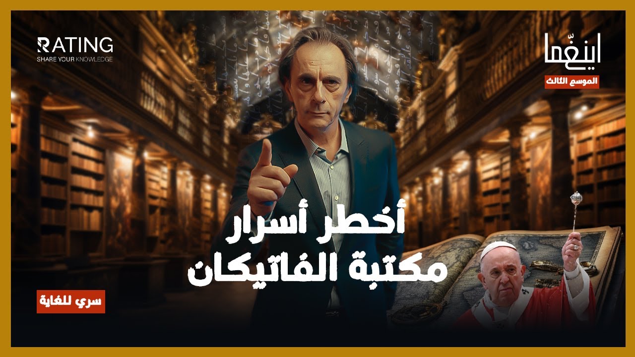 أسرار مكتبة الفاتيكان - العودة الى زمن المسيح وتصويره / د. مأمون علواني - برنامج إينغما