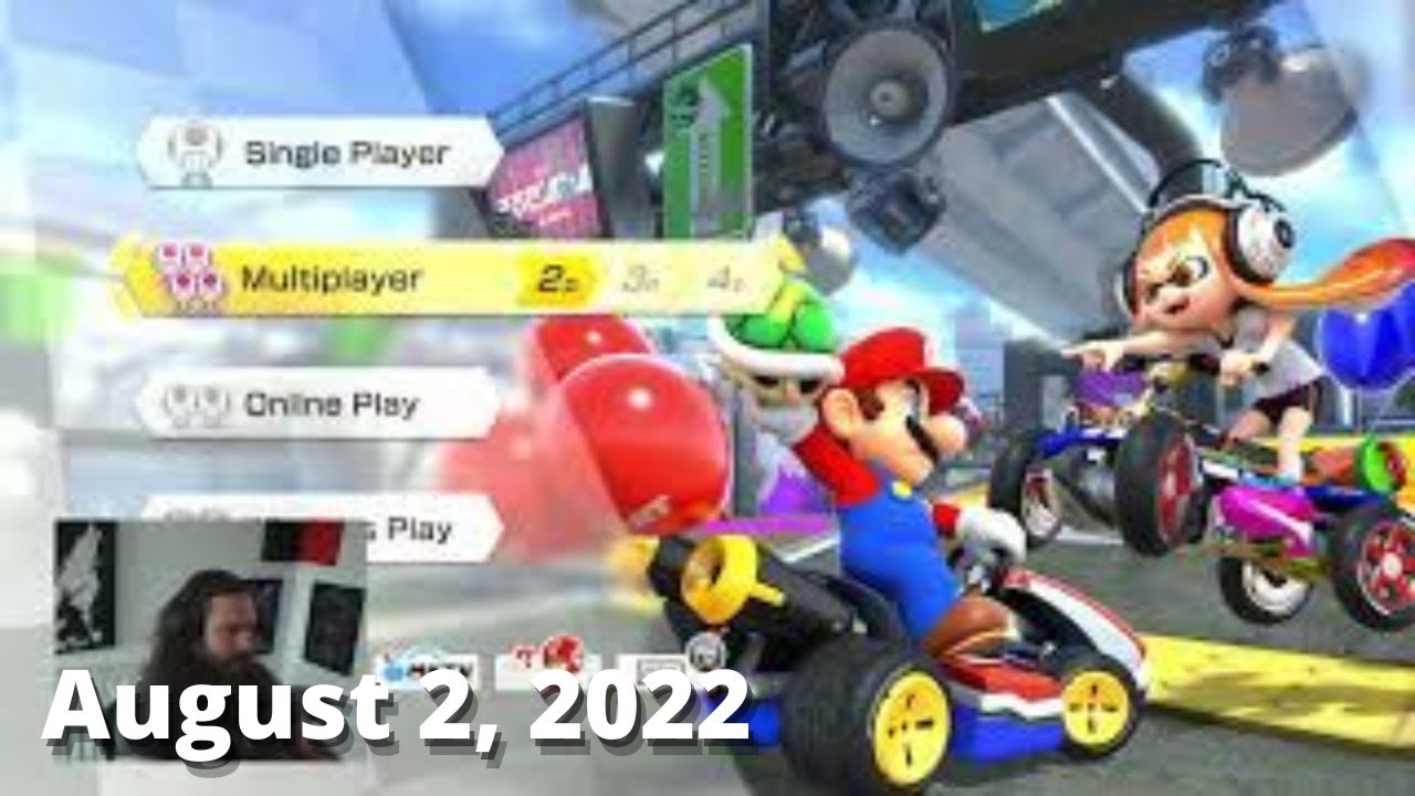 Known Gamer goes back in (Mario Kart - Twitch Rivals) [Mario Kart 8, React/Just Chatting, Barony]