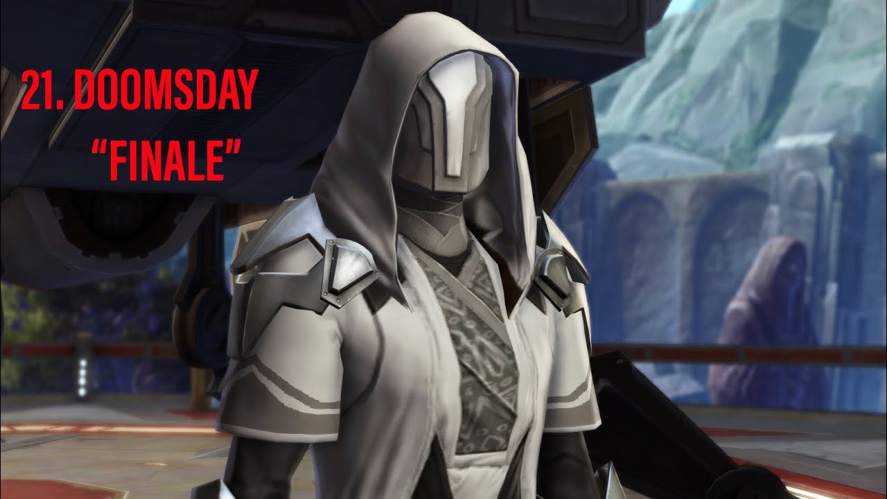SWTOR GREY JEDI DOOMSDAY FINAL MISSION ALL CUTSCENES