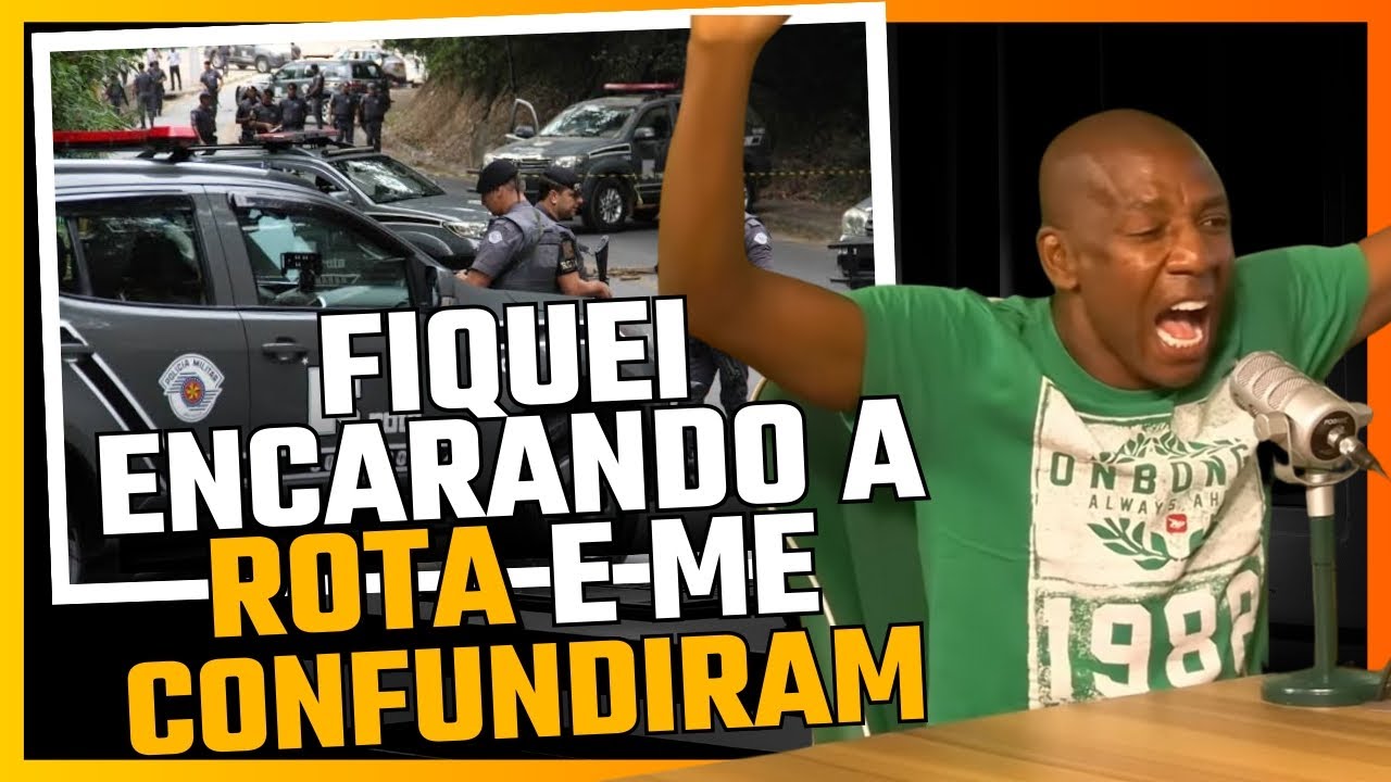 Amaral GRITOU quando viu a ROTA e quase foi LEVADO