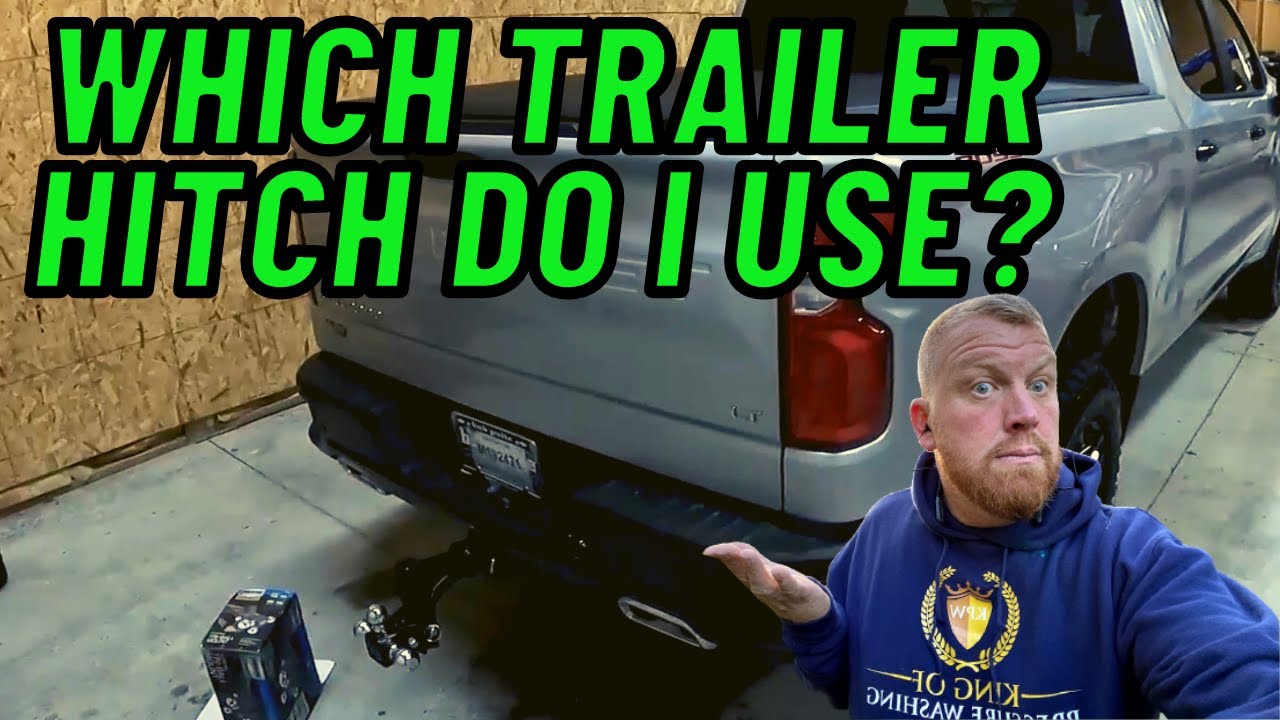 Reese Towpower Trailer Hitch On Chevy Trail Boss