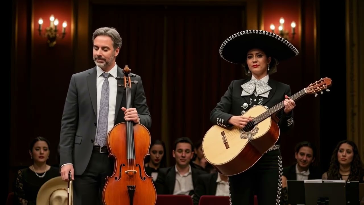 European cellist called mariachi “a street serenade”… until a young woman ignited the whole stage