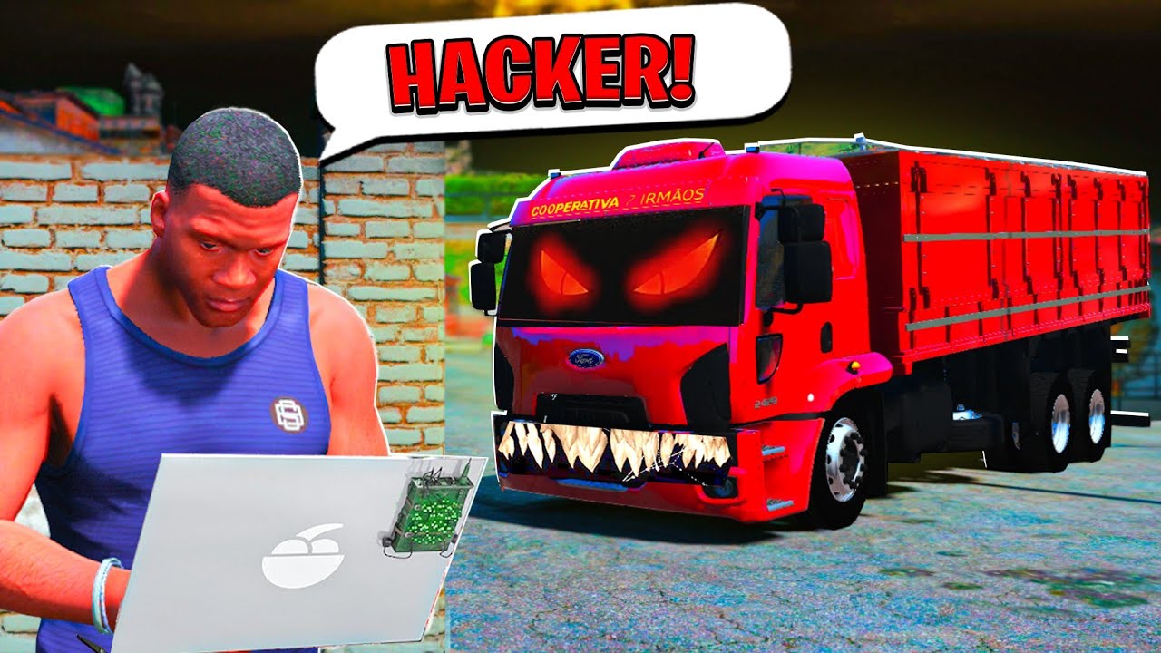 HACKEI O CAMINHÃO PROIBIDO! GTA 5