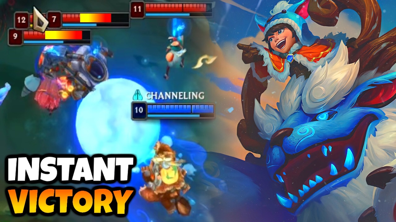 FULL AP NUNU MID is SO UNDERRATED for CARRYING. PERMAROAM into MIDGAME ONE-SHOTS