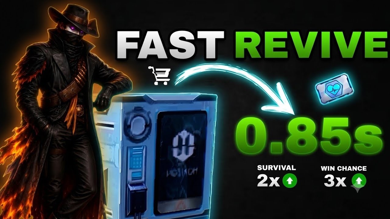 How ESPORTS Players Revive In 0.85s? 🤫 (Free Fire New Meta)