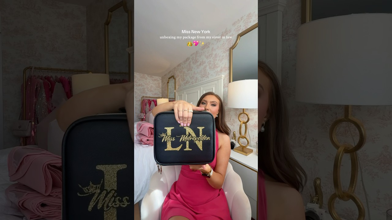 Unboxing My Miss New York Goodies 👑💌 | #MissNewYork #PageantUnboxing #mao #missamerica #pageant