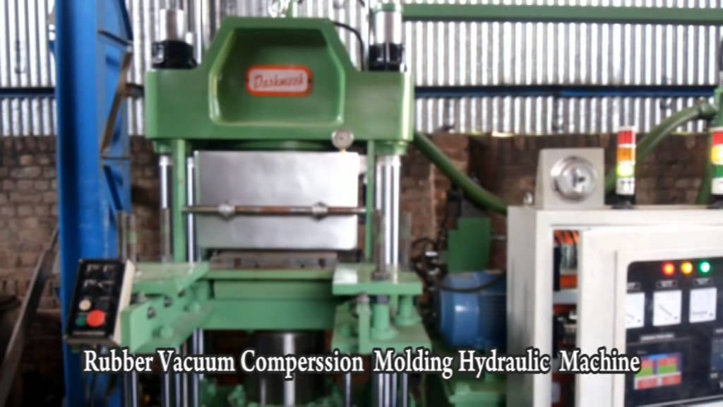 Rubber Vacuum Compression Molding Hydraulic Machine