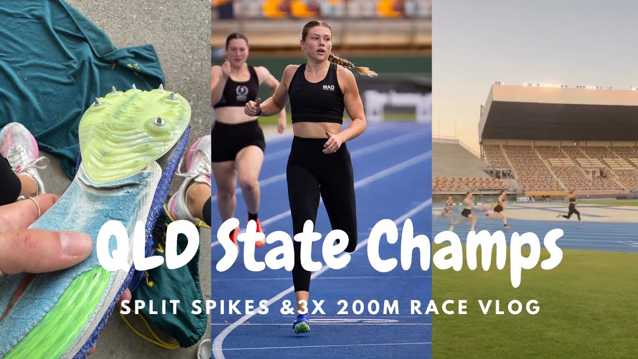 QLD State Champs 2025 | 200m RACE VLOG
