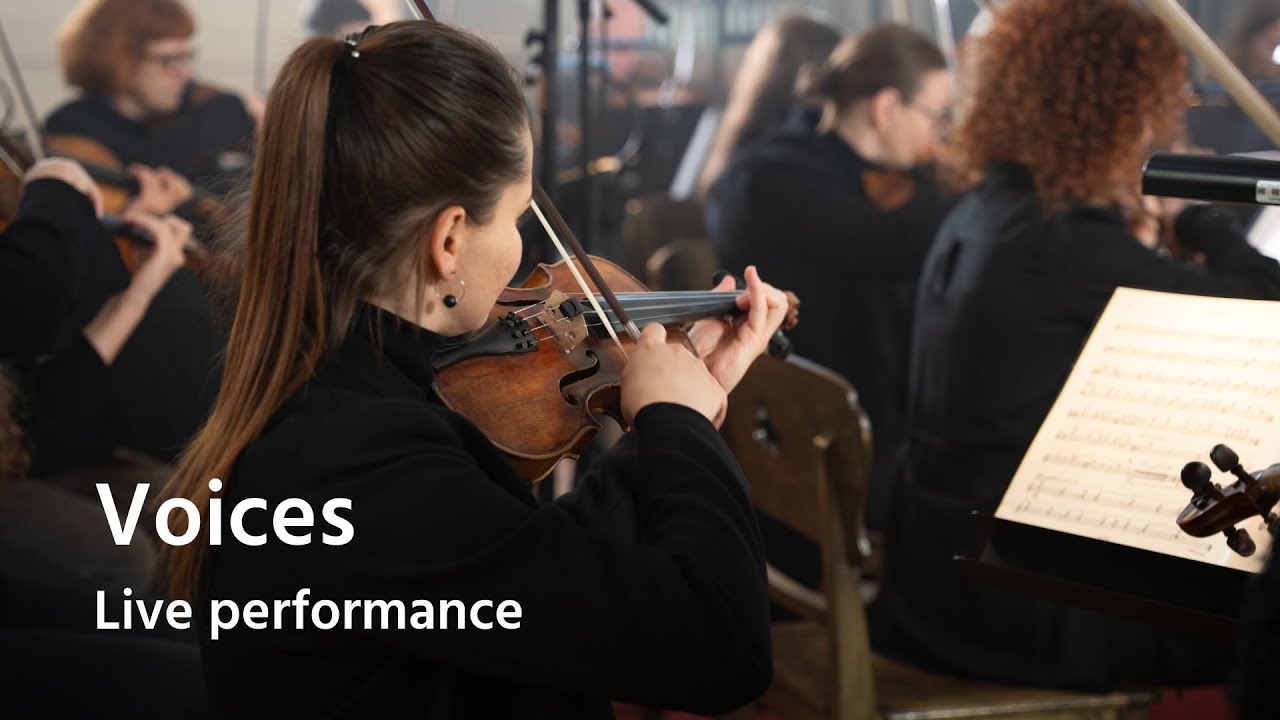 Voices by Pēteris Vasks: Performance by Sinfonietta Riga from St. John's Church in Riga