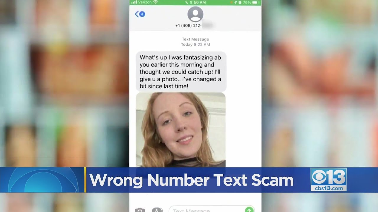 Wrong Number Text Scam