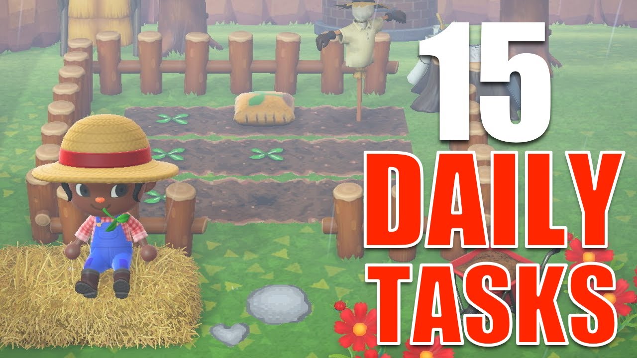 15 Things You Should Do Everyday In Animal Crossing New Horizons - My Daily Routine
