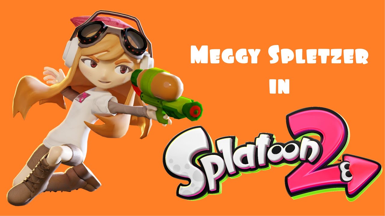 Playing as Meggy Spletzer in Splatoon 2