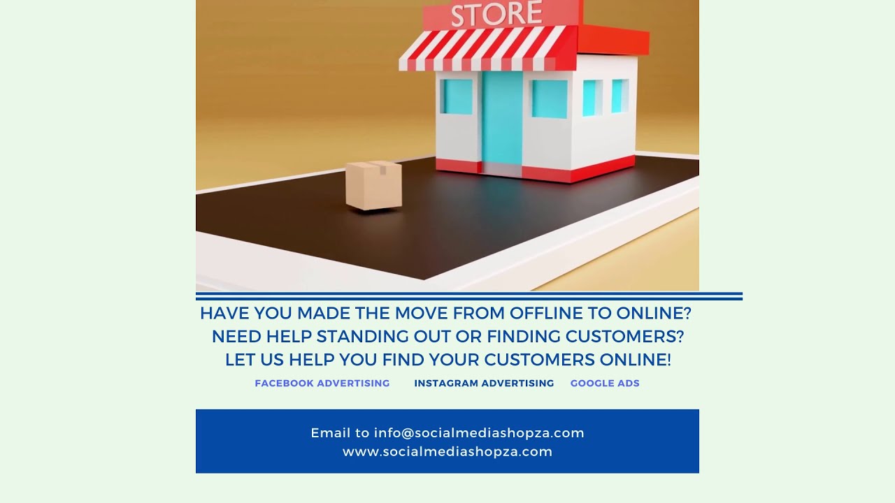 Move your business online