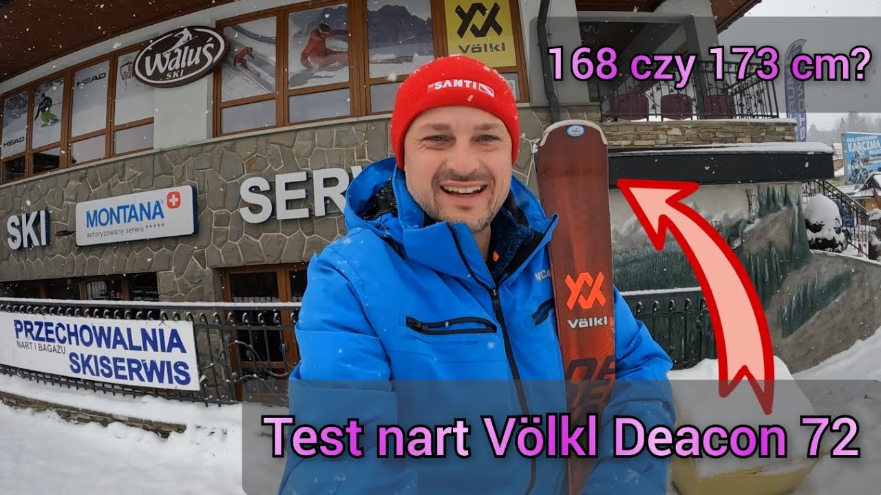 🇵🇱Testuję narty V&ouml;lkl Deacon 72 168cm i 173cm. Kt&oacute;re lepsze?