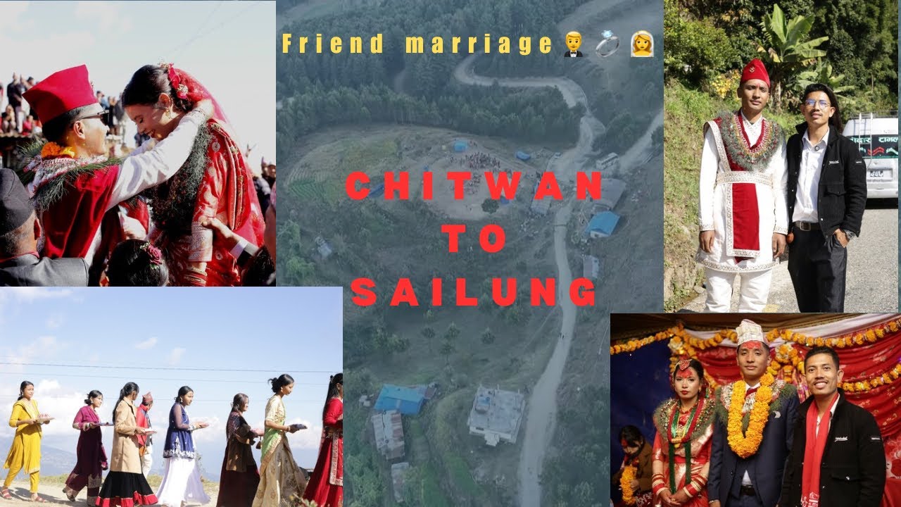 साथीको बिहेमा जन्ति गइयो🤝marriage video with Devendra and Rima🤵‍♂️💍👰‍♀️!!Wedding video!