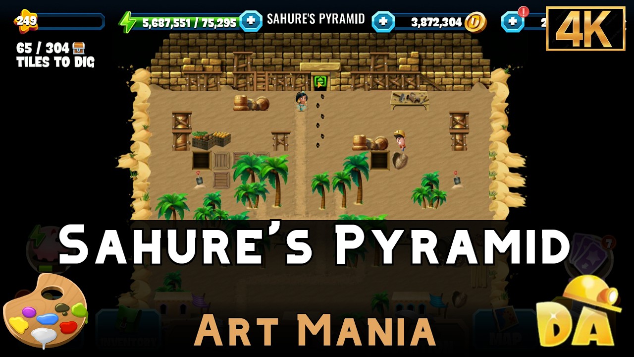 Sahure's Pyramid | Art Mania | Diggy's Adventure