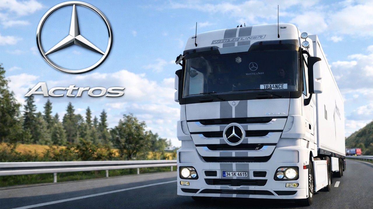 I Almost Crashed the Mercedes Actros… 😳 | ETS2
