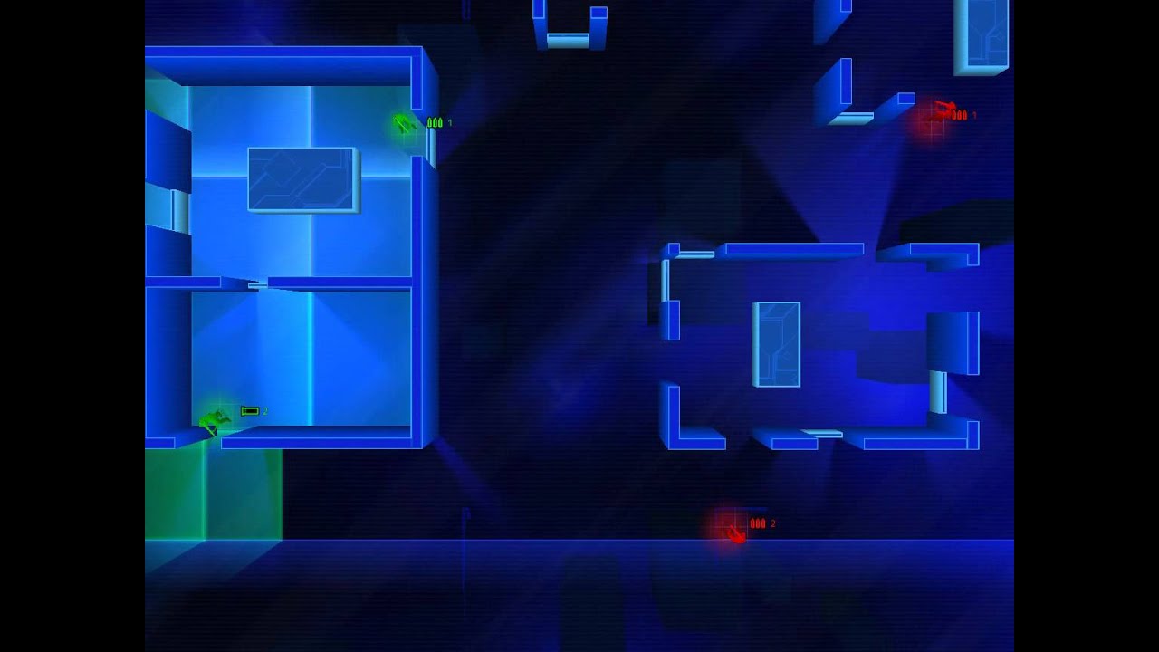 Frozen Synapse: TinyTurtle (green) vs randombattle (red) - Secure2