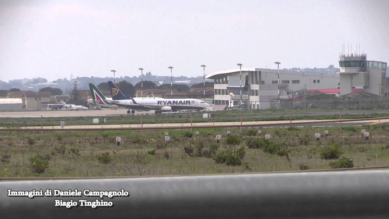 ATTERRAGGIO E DECOLLO ALITALIA - LINATE-COMISO