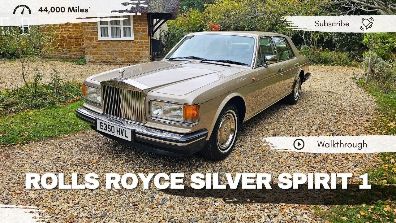 1988 Rolls-Royce Silver Spirit  | Concours-Winning Luxury | Only 44K Miles | RREC 2024 Trophy Car