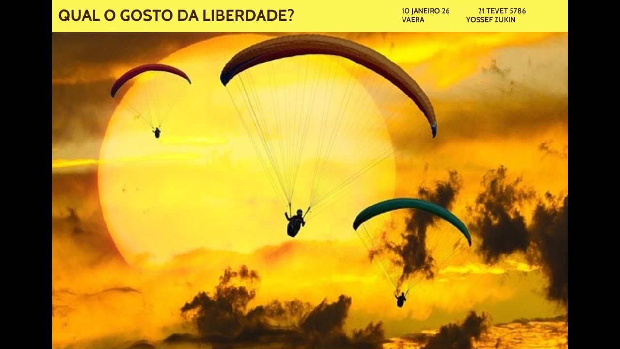 QUAL O GOSTO DA LIBERDADE?
