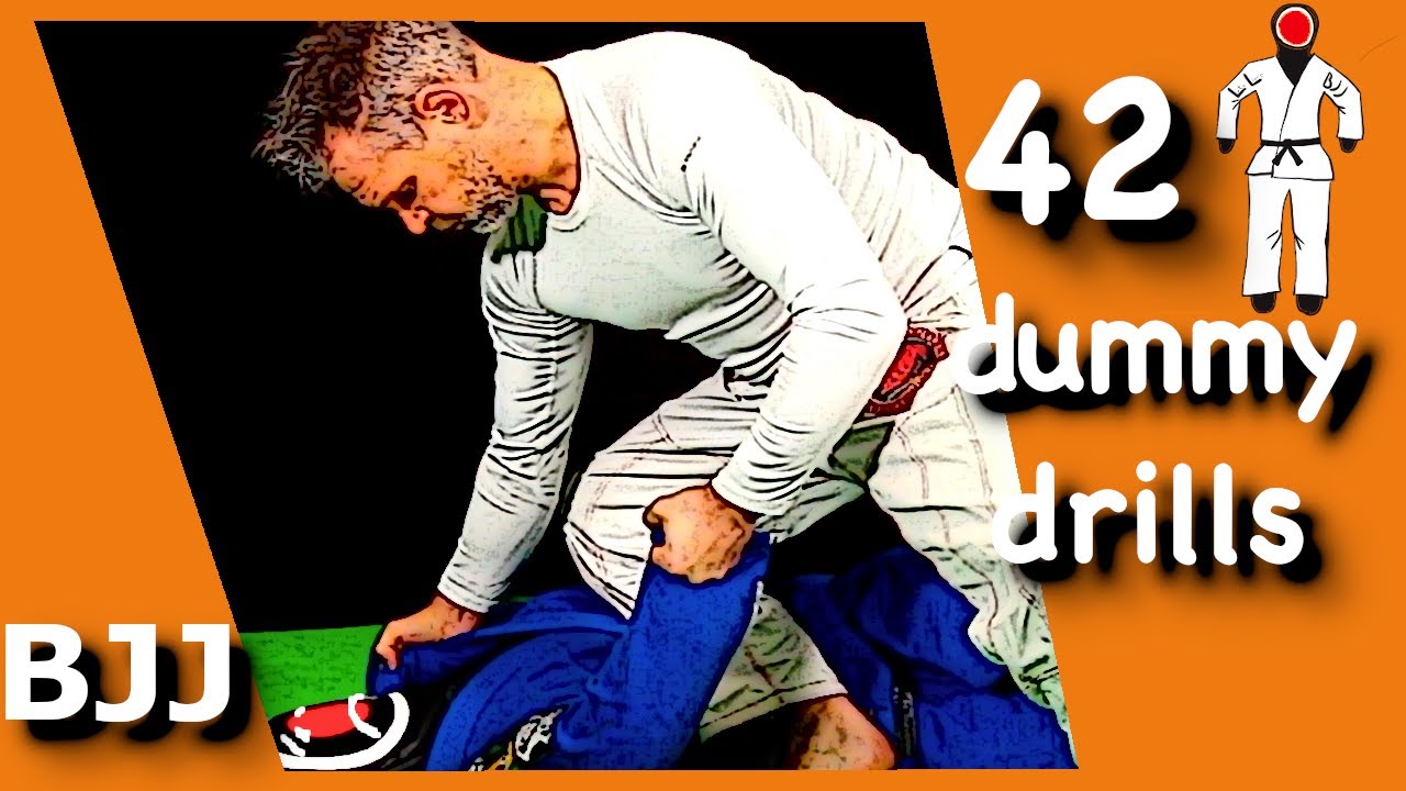 42 dummy solo drills for BJJ / Luta Livre