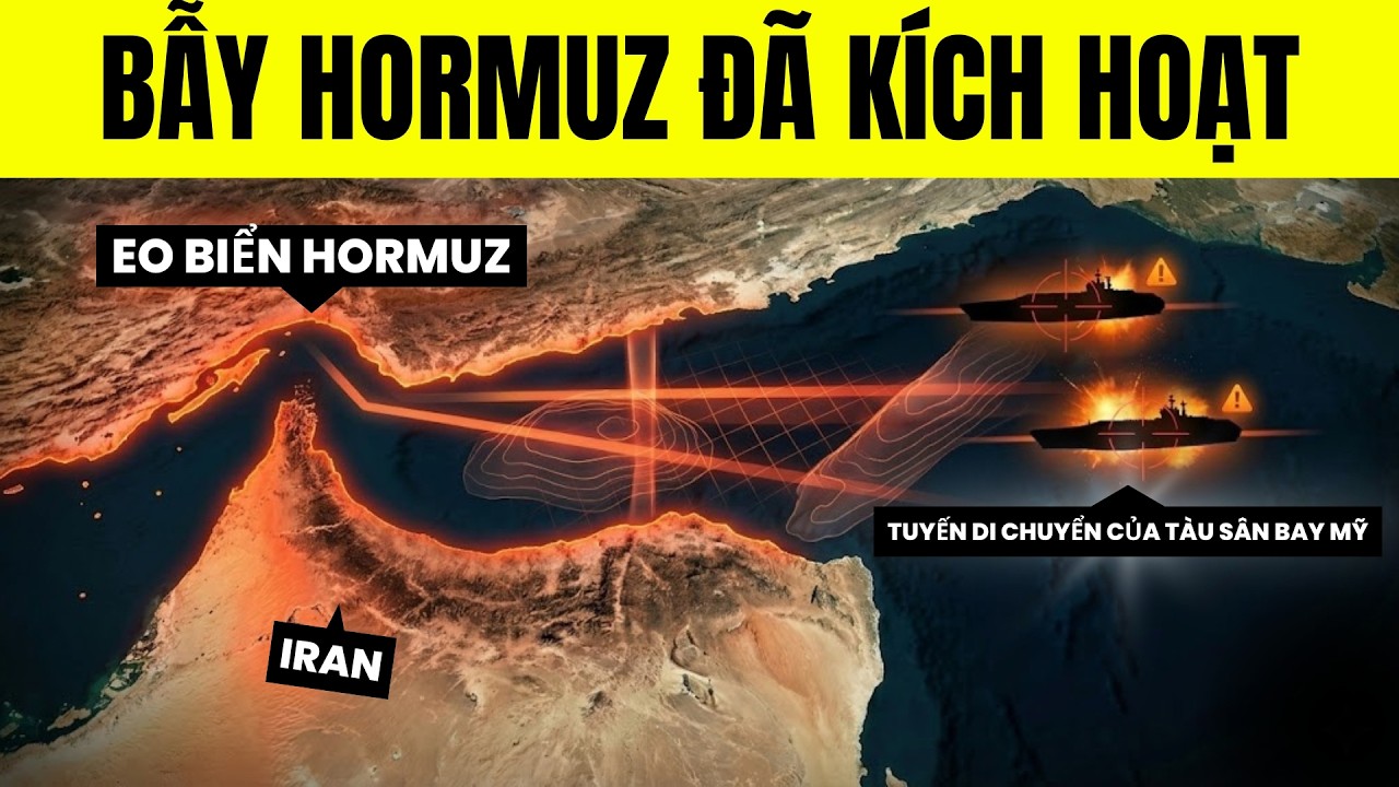 CẠM BẪY HORMUZ: Các đường hầm bí mật của Iran đe dọa các tàu sân bay của Mỹ