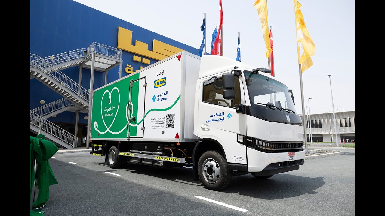 Al-Futtaim IKEA paves the way for sustainable deliveries in the UAE with first electric truck