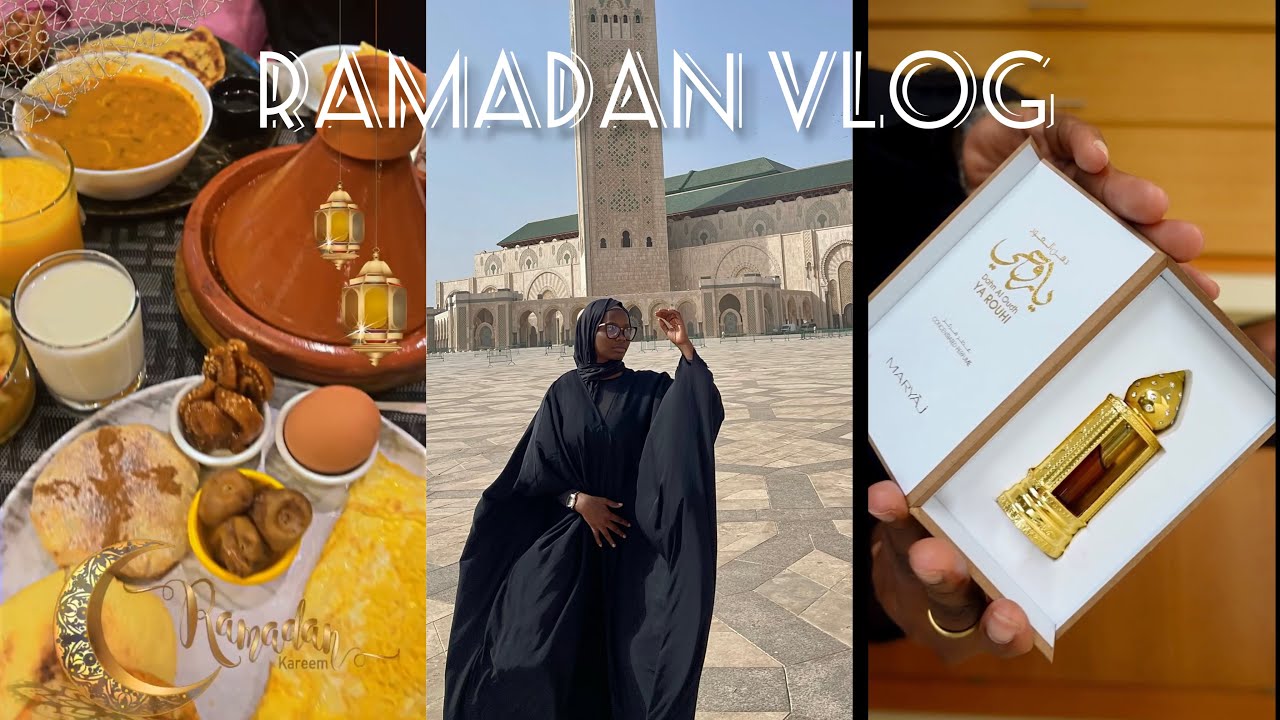 RAMADAN VLOG| grwm, visite de la mosquée hassan2,le ramadan au maroc🇲🇦