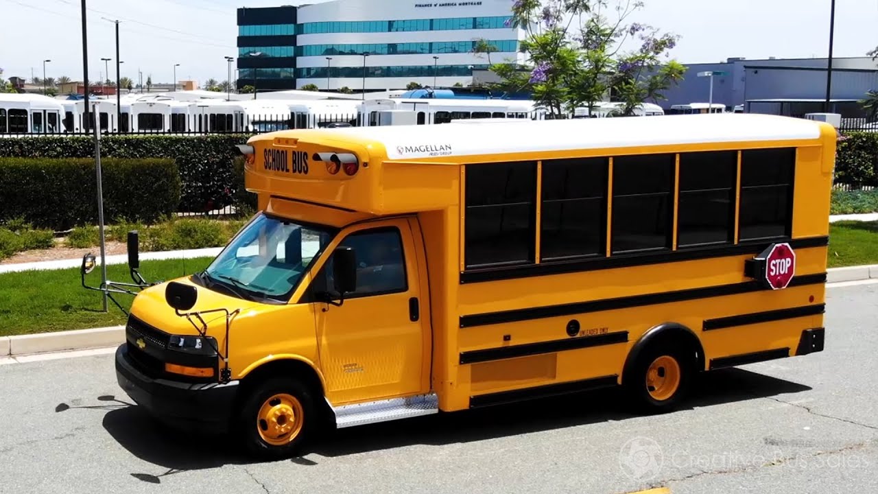 Magellan Type A School Bus for Sale | Vehicle Showcase | Model 1 Commercial Vehicles