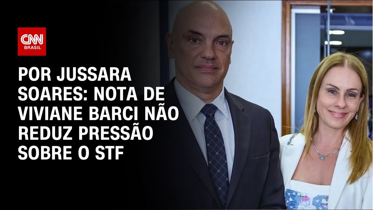 Análise: Nota de Viviane Barci sobre caso Master não reduz pressão sobre o STF | CNN PRIME TIME