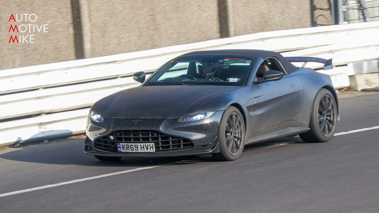 Aston Martin Vantage F1 Edition pushing on the Nürburgring