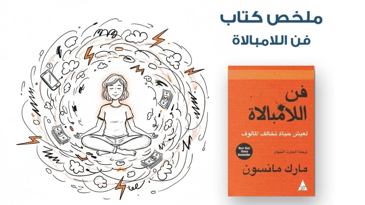 ملخص كتاب فن اللامبالاة | مارك مانسون | عِش حياة تخالف المألوف