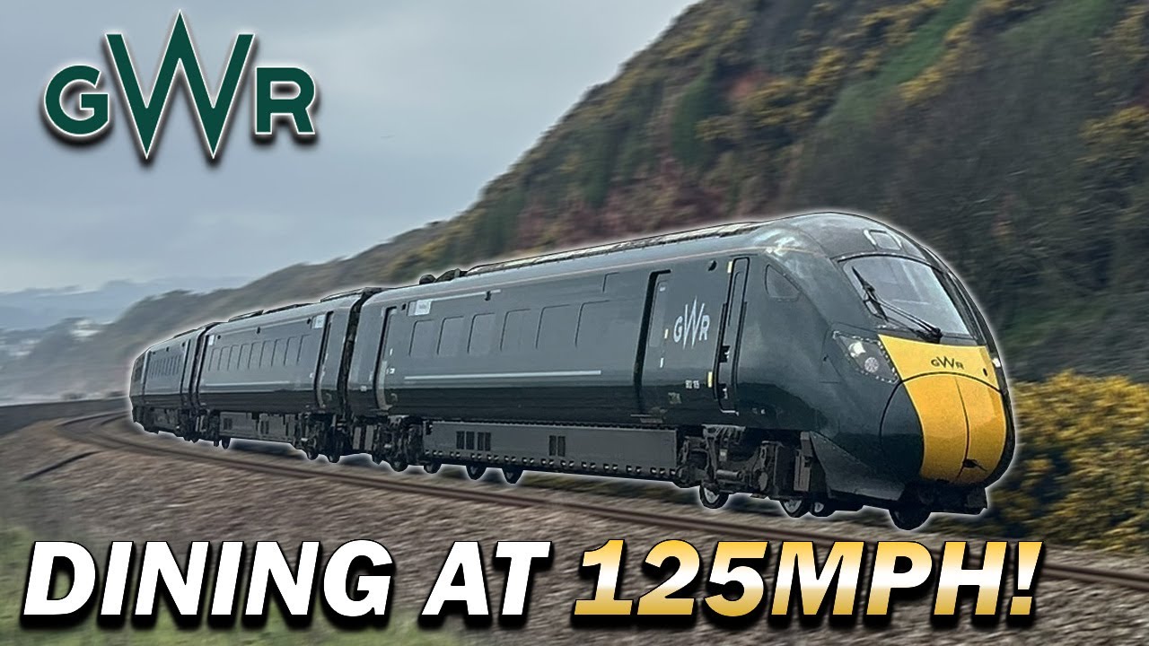 Britain's BEST Onboard Dining... is on its WORST Train? GWR's EXCELLENT Pullman Dining!