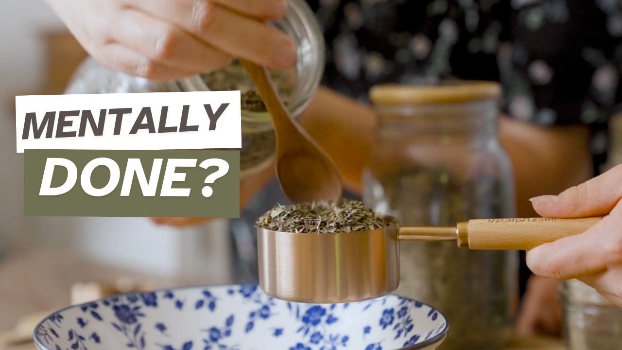 Tips for Exhausted Moms 🌿 Herbs to Restore Clarity & Calm