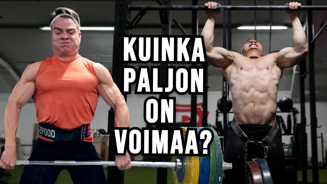 Kokeilin Painonnoston Maksimit
