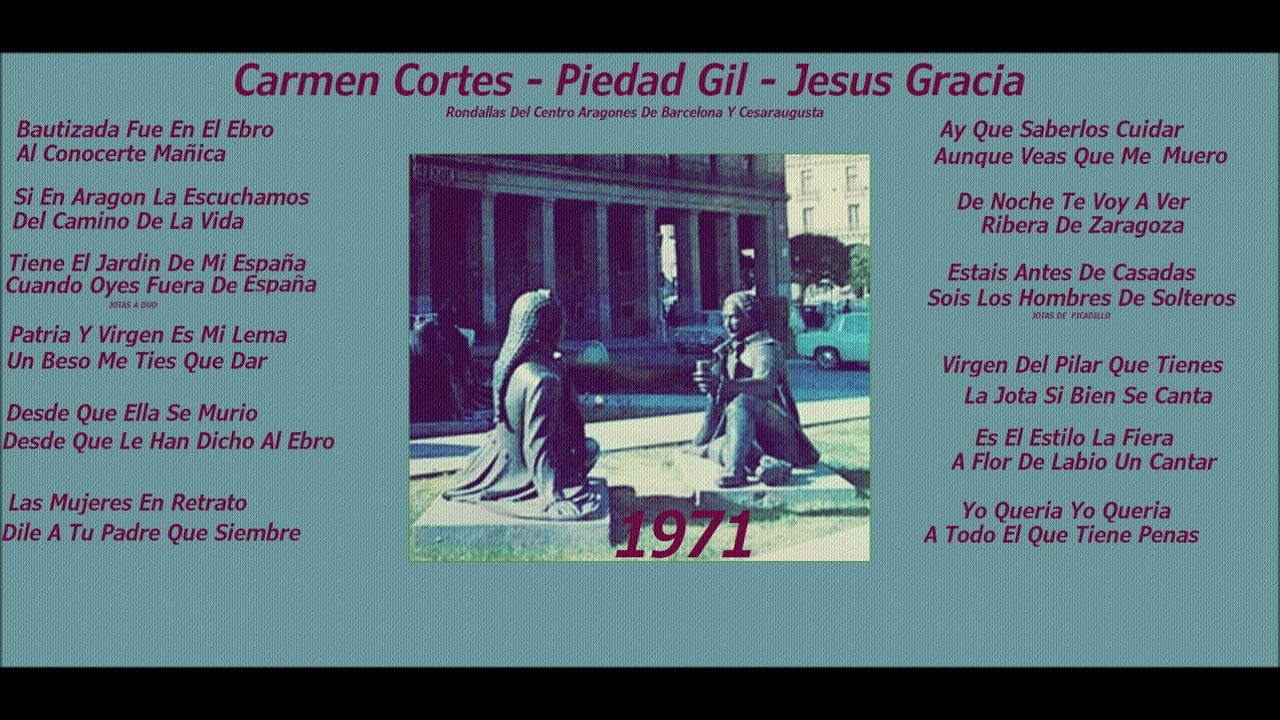 Jotas Aragonesas  .1971 .
