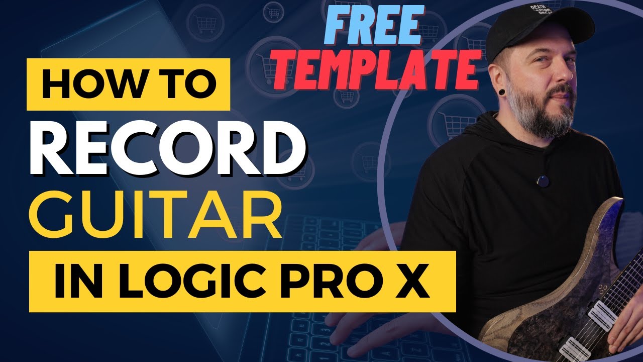 Record guitars in Logic Pro the RIGHT way! (FREE template!)