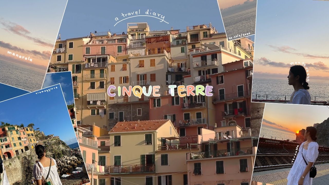 a weekend in cinque terre ✨🌈 Luca's Town of Disney Pixar!!