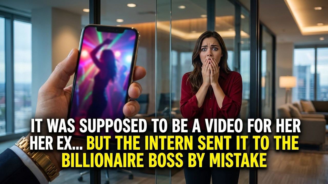 the PARTY VIDEO was meant for her EX… but the new INTERN sent it to the BILLIONAIRE BOSS by mistake