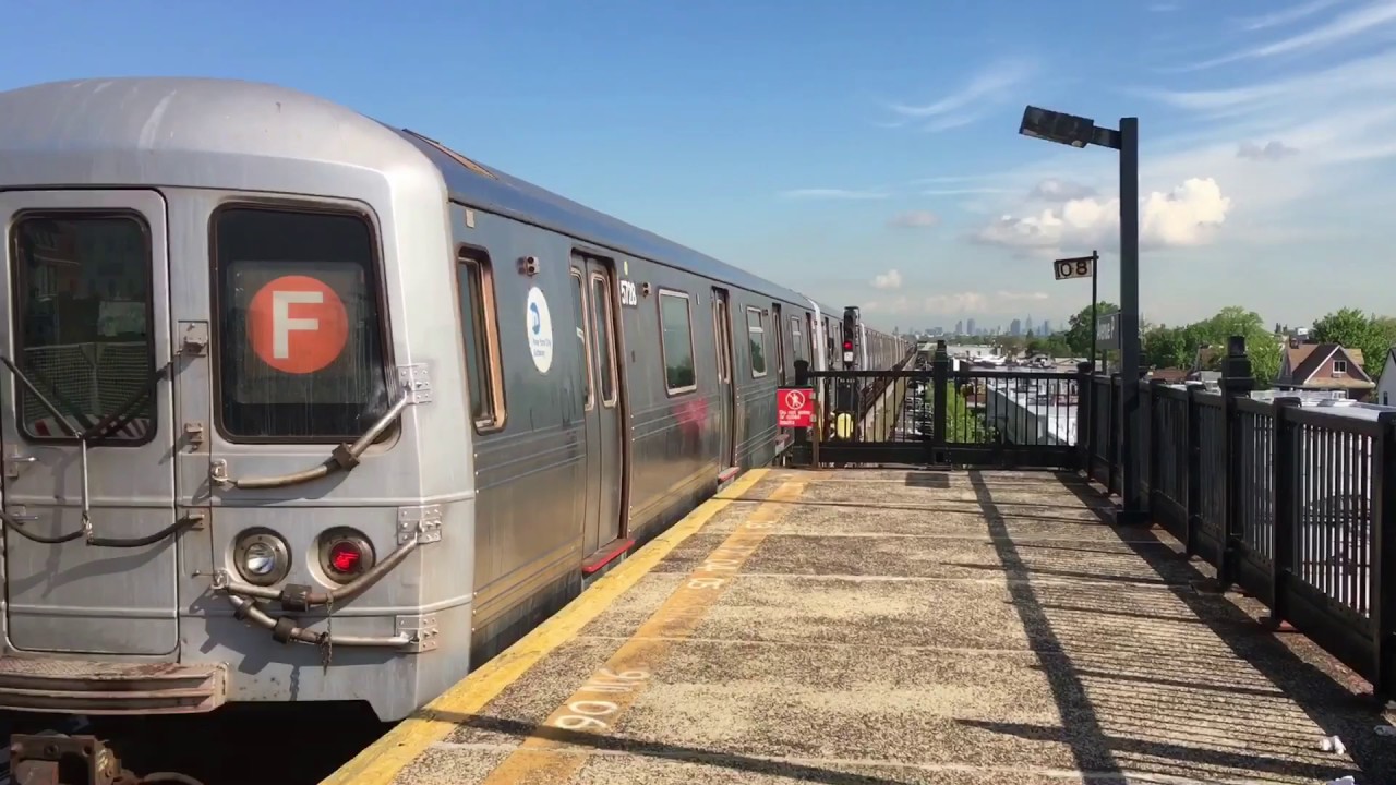 NYC Subway: D via F Line in Brooklyn