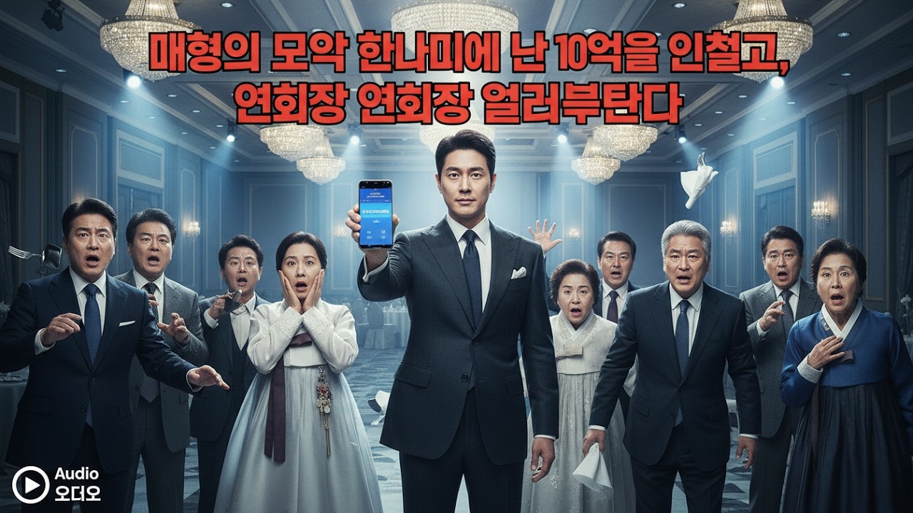 매형의 모욕 한마디에 난 10억을 인출했고, 연회장은 얼어붙었다
