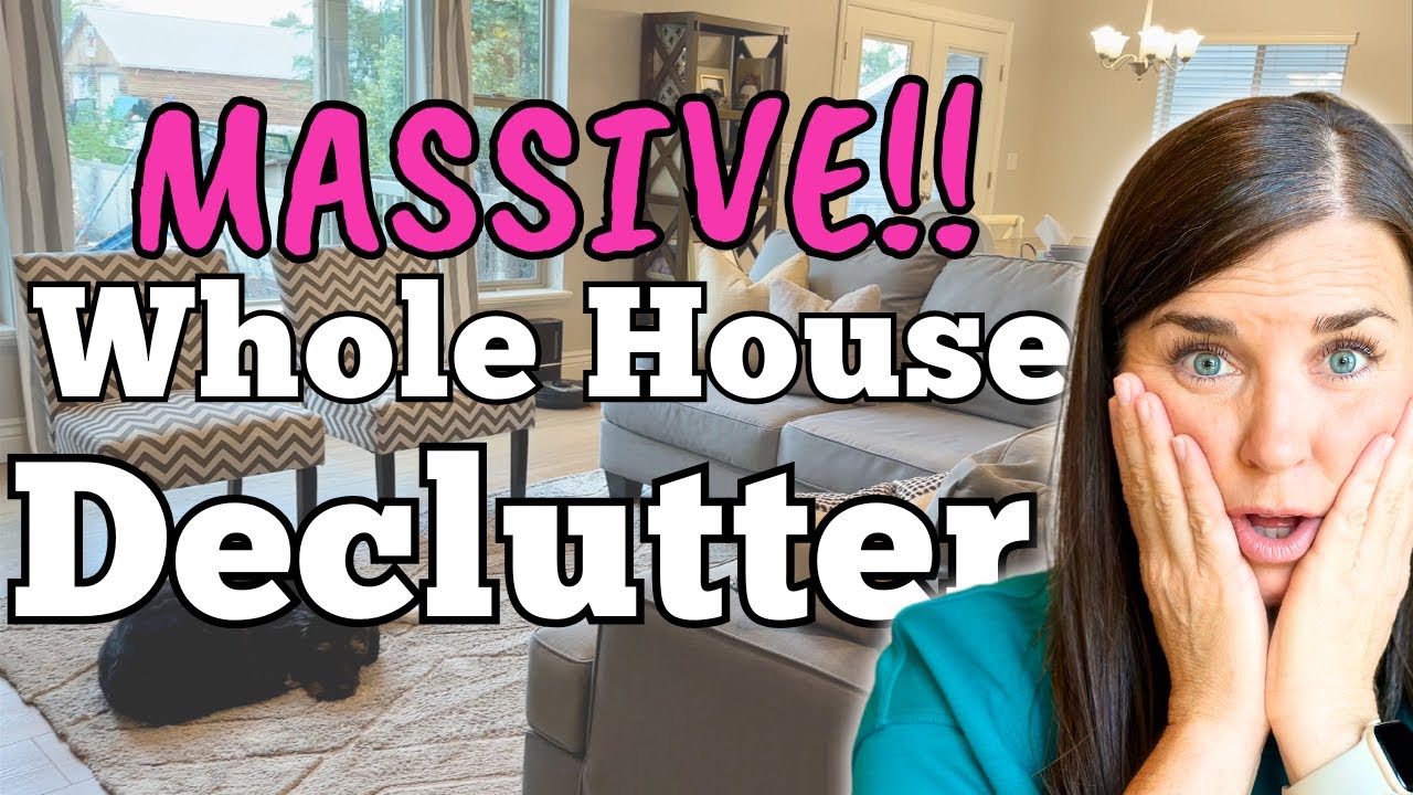 EXTREME Declutter Marathon | Whole House Declutter, Organize, and Clean