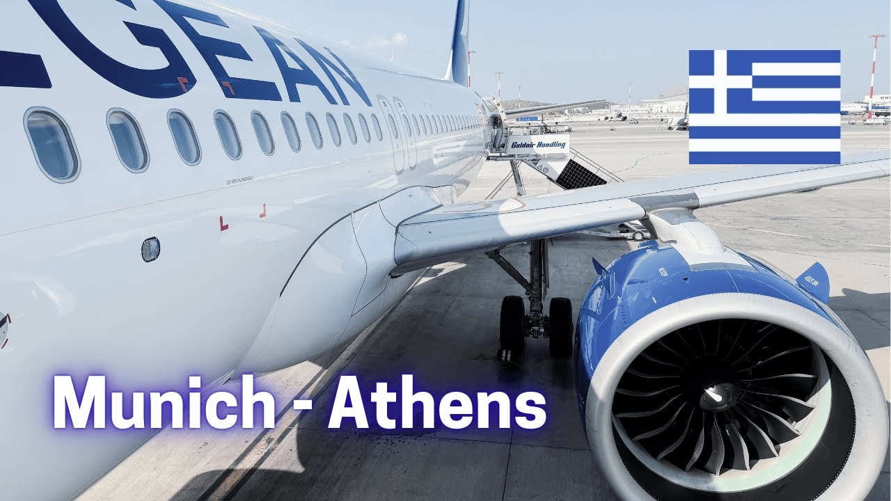 AEGEAN | Airbus A320-271N | Munich (MUC) 🇩🇪 to Athens (ATH) 🇬🇷 | TRIP REPORT