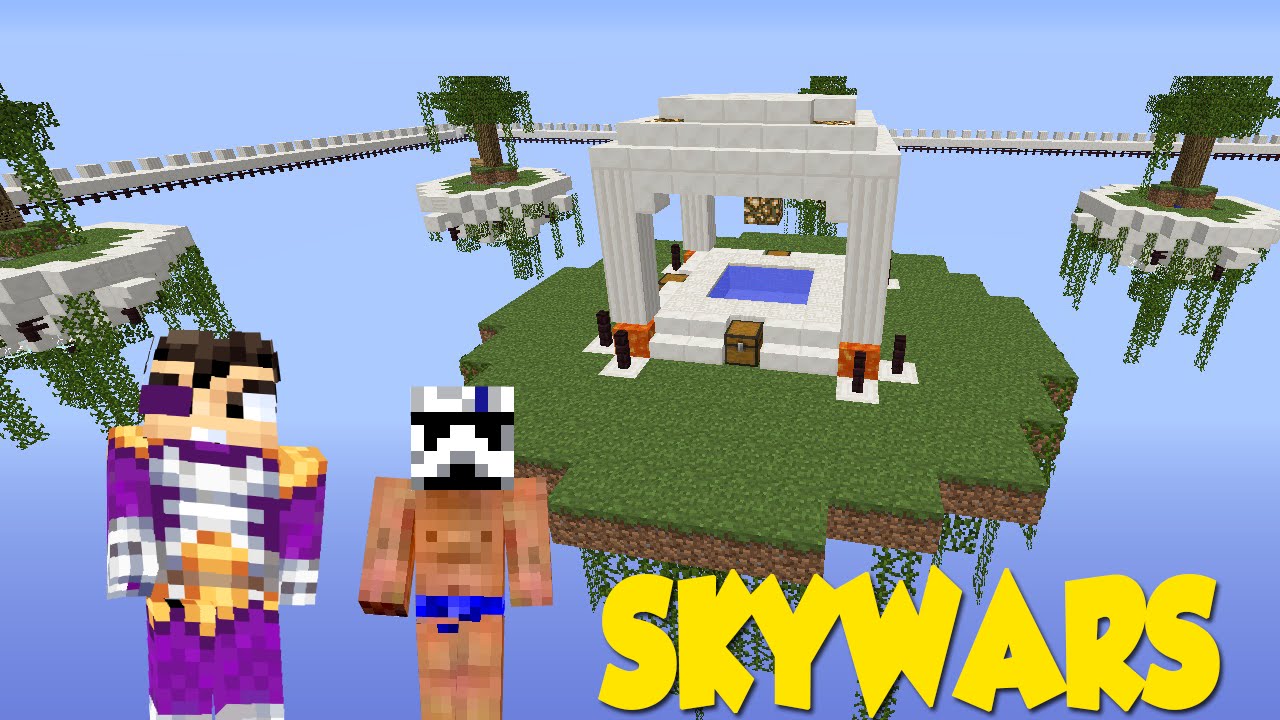 PECHO LOBO FAIL - Team Skywars Minecraft con Vegetta