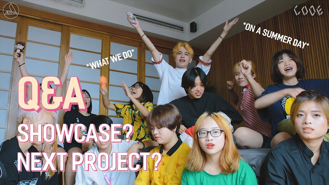[CODE#3] Q&A on a SUMMER DAY - Bật mí về SHOWCASE đầu tiên | The A-code from Vietnam *ENG SUB*