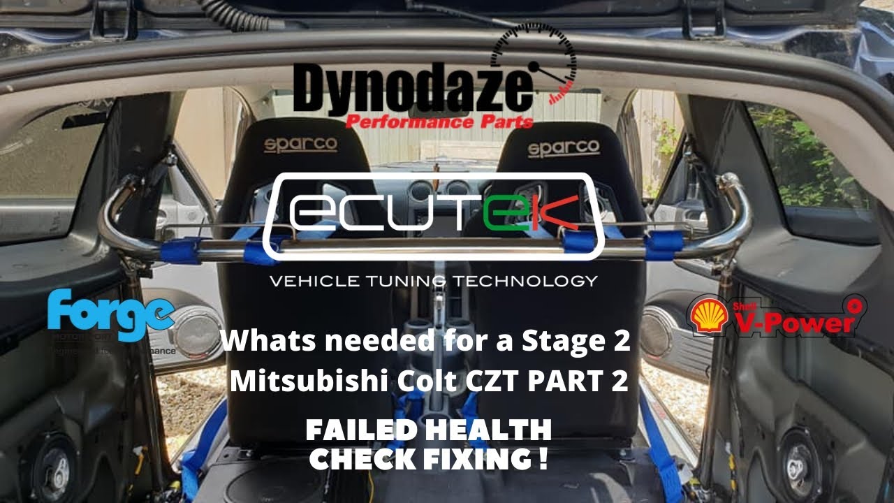 Mitsubishi Colt CZT Stage 2 Modifications and Remap. SORTED