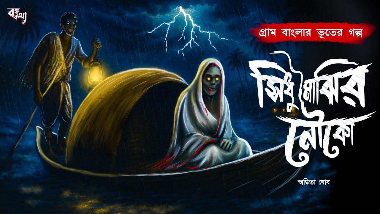 সিধু মাঝির নৌকো | গ্রাম বাংলার ভূত | Gram Banglar Vuter Golpo | অঙ্কিতা ঘোষ | Bengali Horror Story