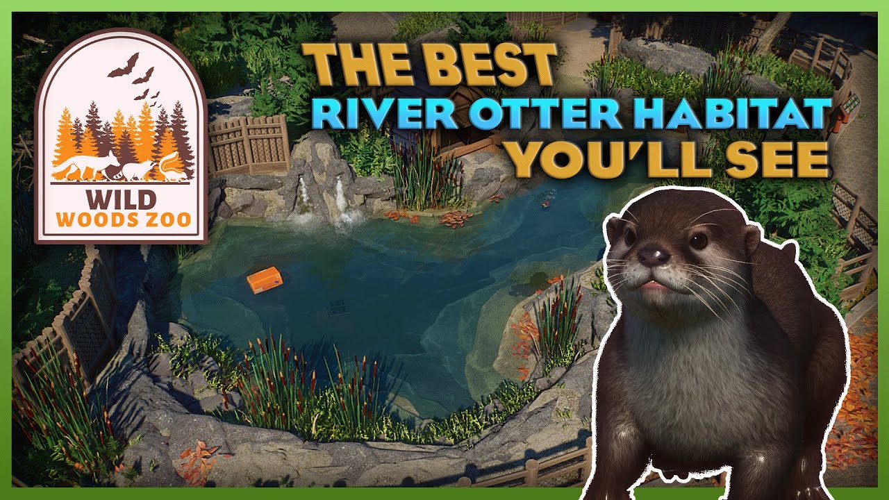 The Best Otter Habitat You'll See! | Wild Woods Zoo | Planet Zoo Twilight Pack