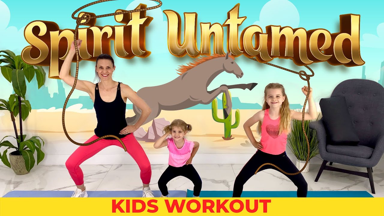 Kids Workout | Spirit Untamed Movie (Spirit Toys) | Workout For Kids!